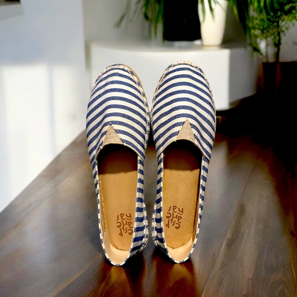 GUC! Latouche Espadrilles Nautical Stripes